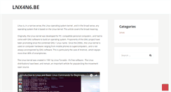 Desktop Screenshot of lnx4n6.be